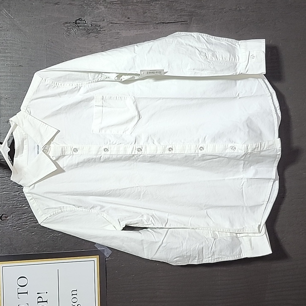 Women's Button down white shirt